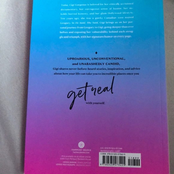 GIGI Gorgeous He said She said. Book authographed - Picture 5 of 6